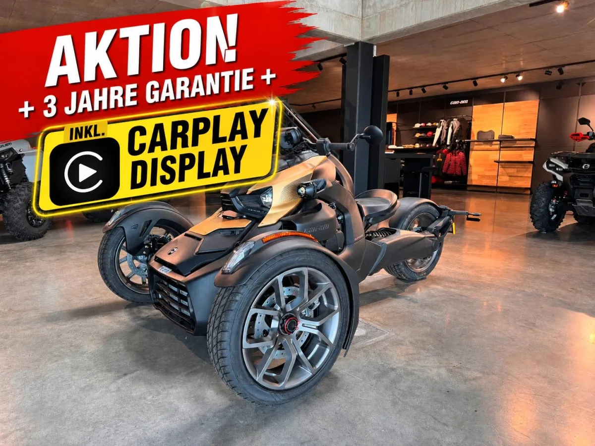 Ryker STD 900 CarPlay Display ! 3. J. Garantie